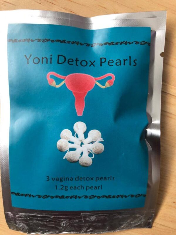 6 Yoni Pearls ( 2 Cleanse) Organic Vagina Cleansing Detox Pearl Gems, Vagina Womb Pearls